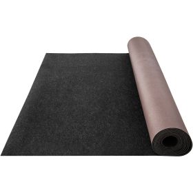VEVOR Marine Carpet, 6 x 36 ft Boat Carpeting, Charcoal Black Marine Grade Boat Carpet, Indoor/Outdoor Marine Carpeting w/ Water-proof TPR Backin