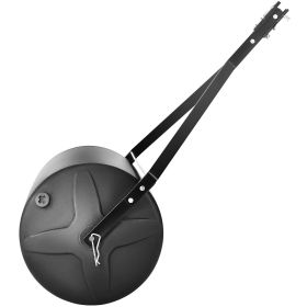 VEVOR Tow Behind Lawn Roller, 400lbs Sand/Water Filled Yard Roller, LLDPE Drum and Steel Frame Sod Roller with Easy-turn Plug