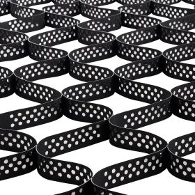 Ground Grid 2-Inch Depth Geocell Grid 17.06x8.86 FT / 5200x2700 mm for Gravel