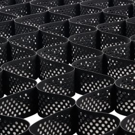 Ground Grid 4-Inch Depth Geocell Grid 17.06x8.86 FT / 5200x2700 mm for Gravel