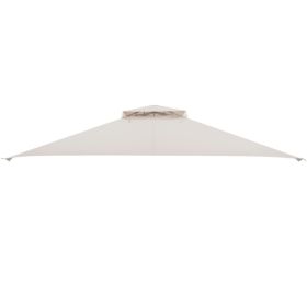 10 x 12 Feet Gazebo Replacement Top with Air Vent and Drainage Holes