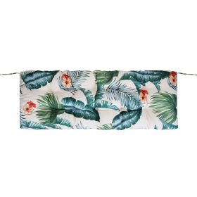 Bench Seat Cushion For Indoor Outdoor Furniture Non Slip Long Chair Cushion with Ties Strap Waterproof Swing Cushion 51.18x19.68IN For Garden Pat (Type: Waterproof_8_Hawaii)