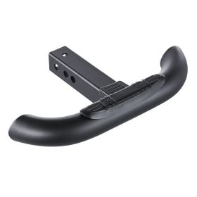 VEVOR Hitch Step for 2" Receiver Universal Trailer Tow Rear Bumper Guard Steel (Length Style: Long Type, Structure Type: Bend Tube Type)